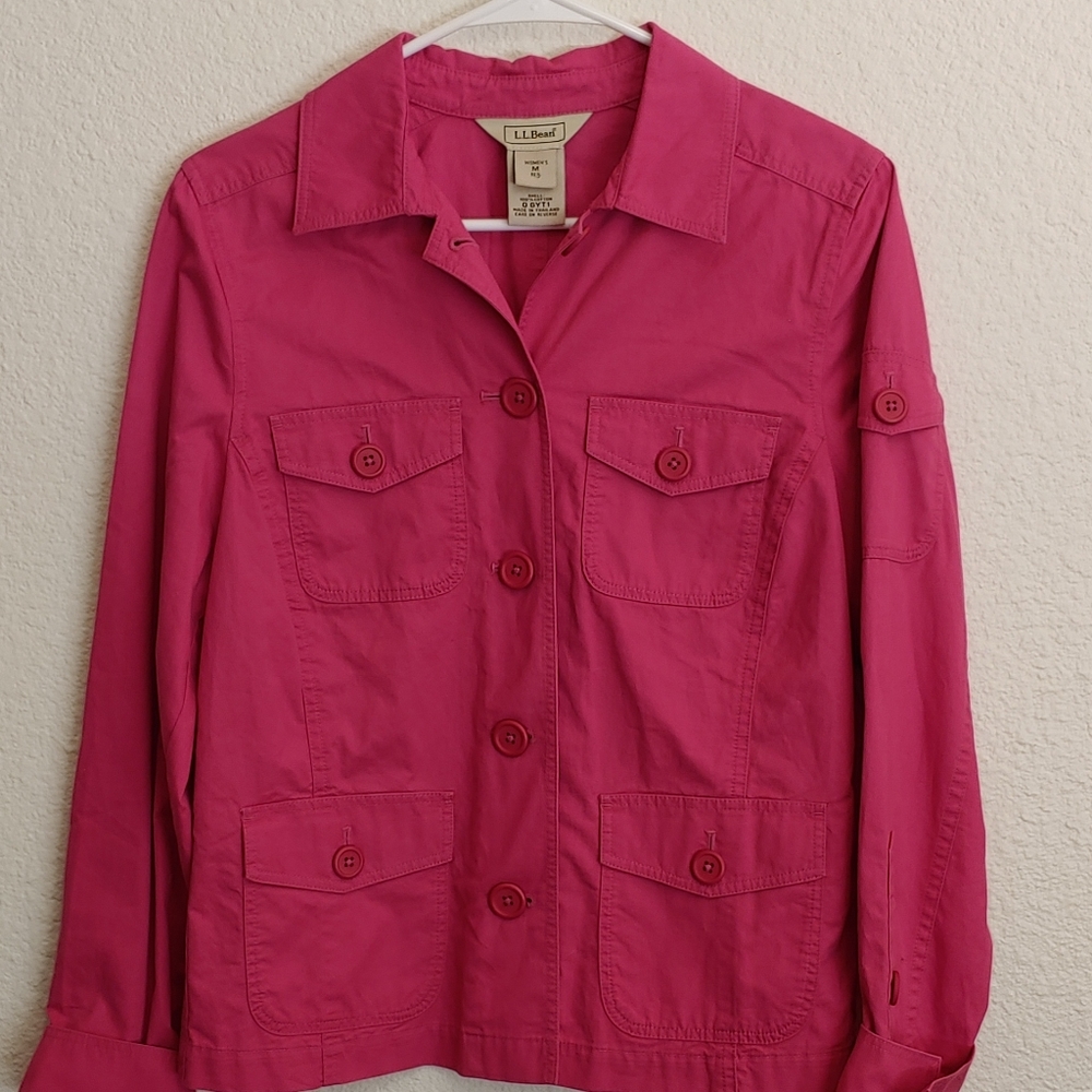 L.L. Bean Hot Pink Jacket